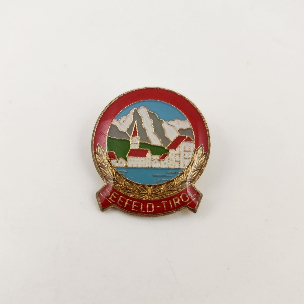Vintage Seefeld in Tirol pin